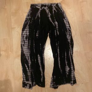 Flowy tye dye pants